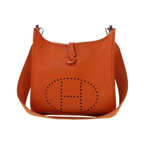 hermes orange evelyne|hermes evelyne bags price.